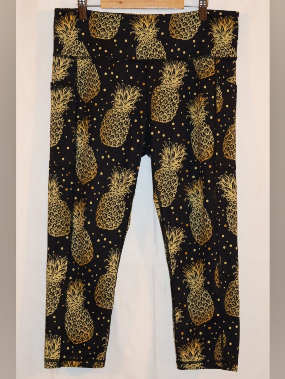 Constantly Varied Gear Fineapple Pineapple Capri Leggings.